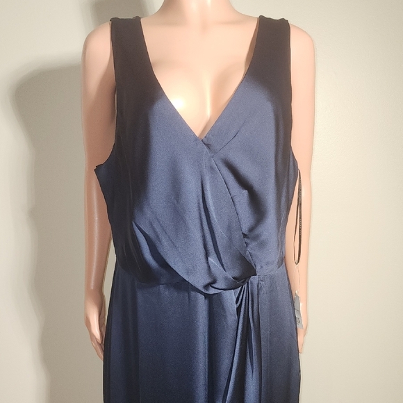 After Six Navy Blue Maxi Dress - Picture 12 of 12